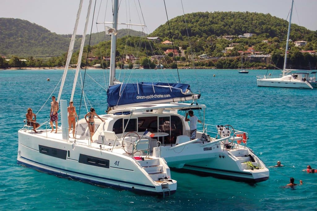 Catana 41 charter catamaran