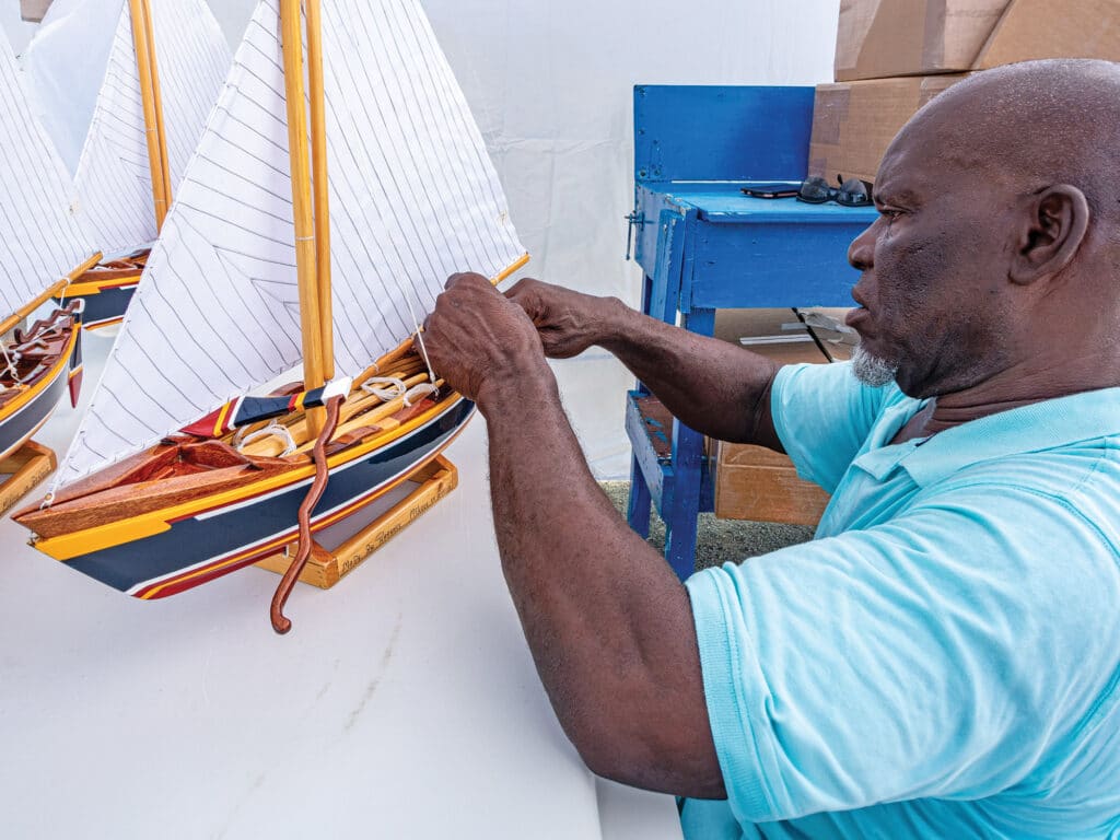 model-boat builder