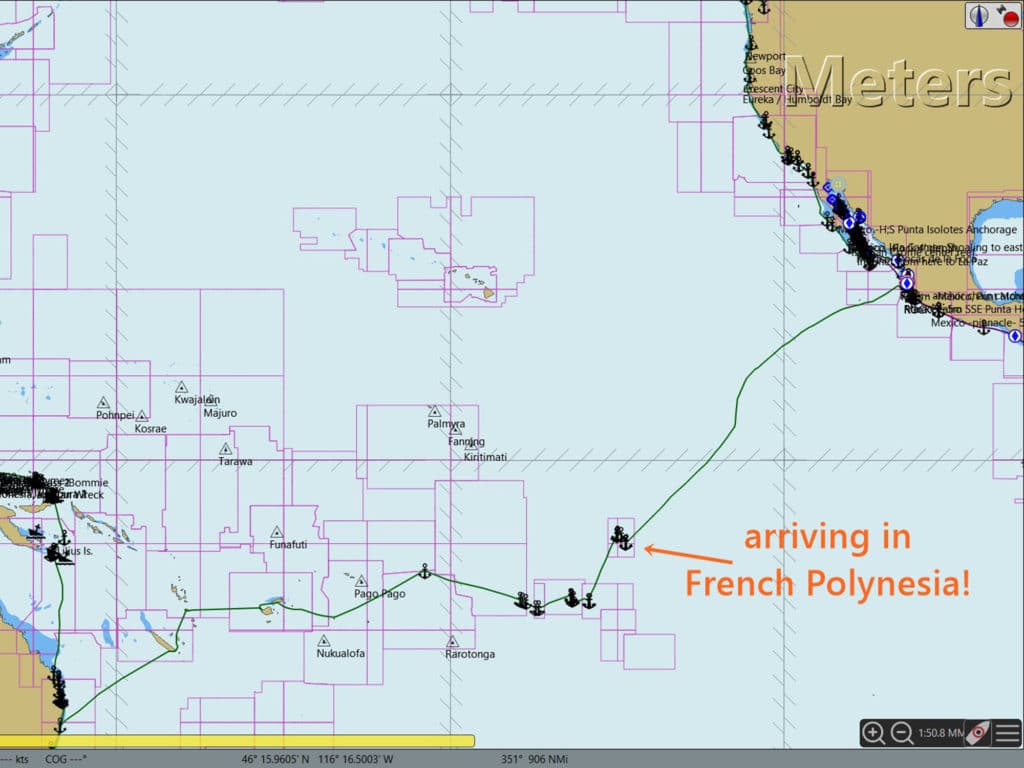 ocean tracking map