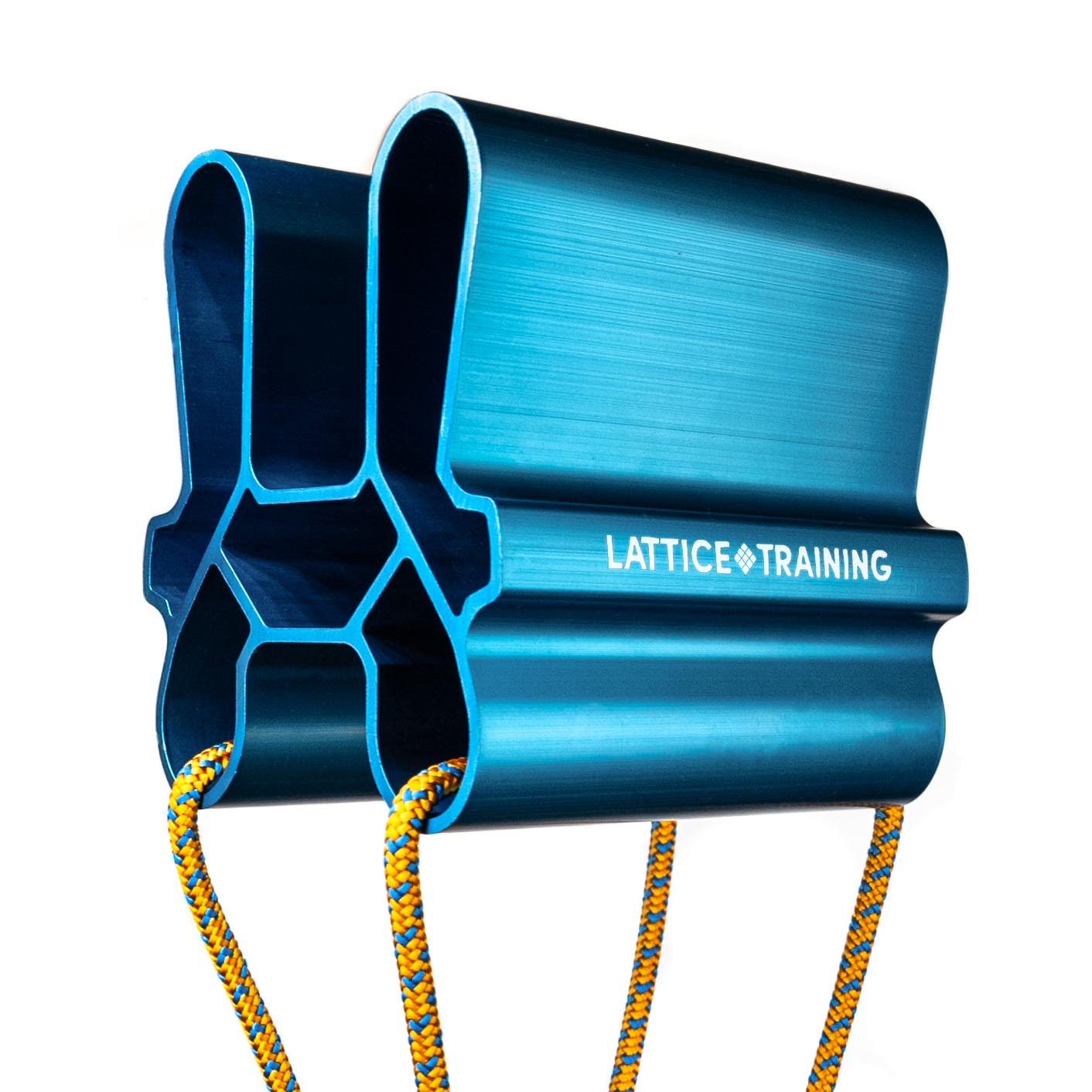Lattice quad-block for grip strength testing