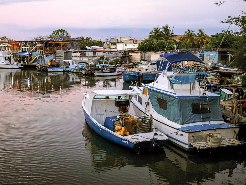 Fishing boats near Marina Hemingway