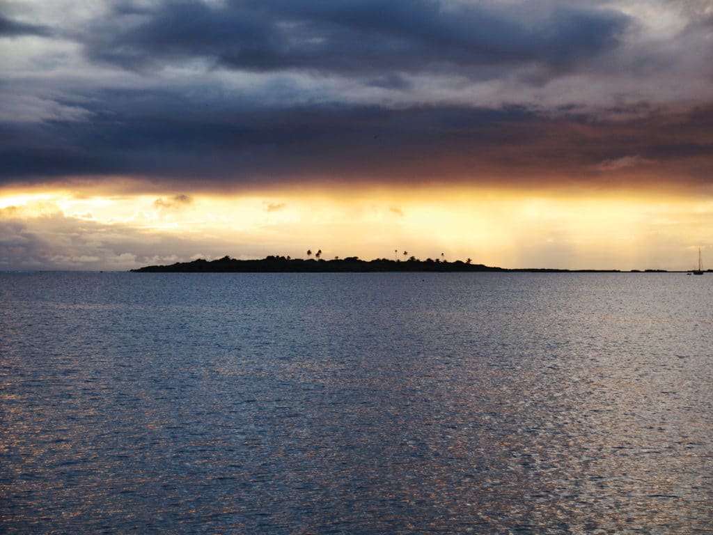 Maupihaa in French Polynesia